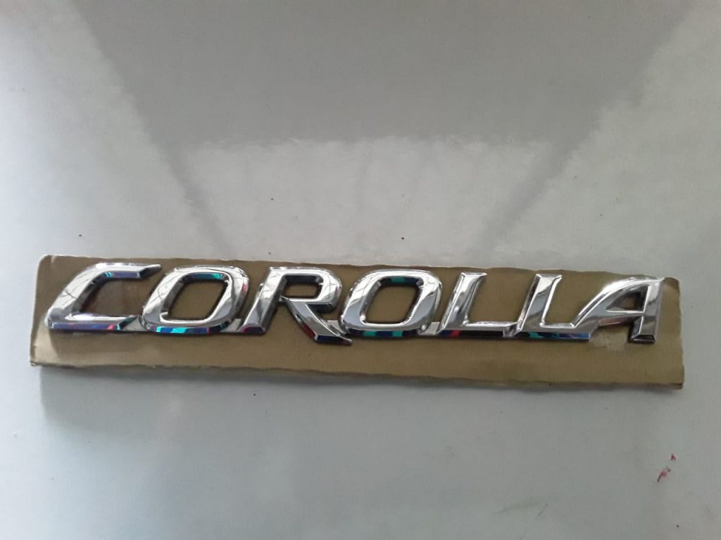 Toyota Corolla Genuine Rear Emblem Minori Enterprise Auto